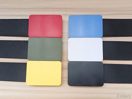 Printable Adjustable Plastic Buckle Belt No Holes For Promotion Gift Advertising